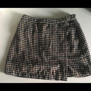 brandy melville buckle skirt